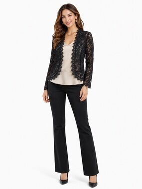 Jones New York Black Lace Dress